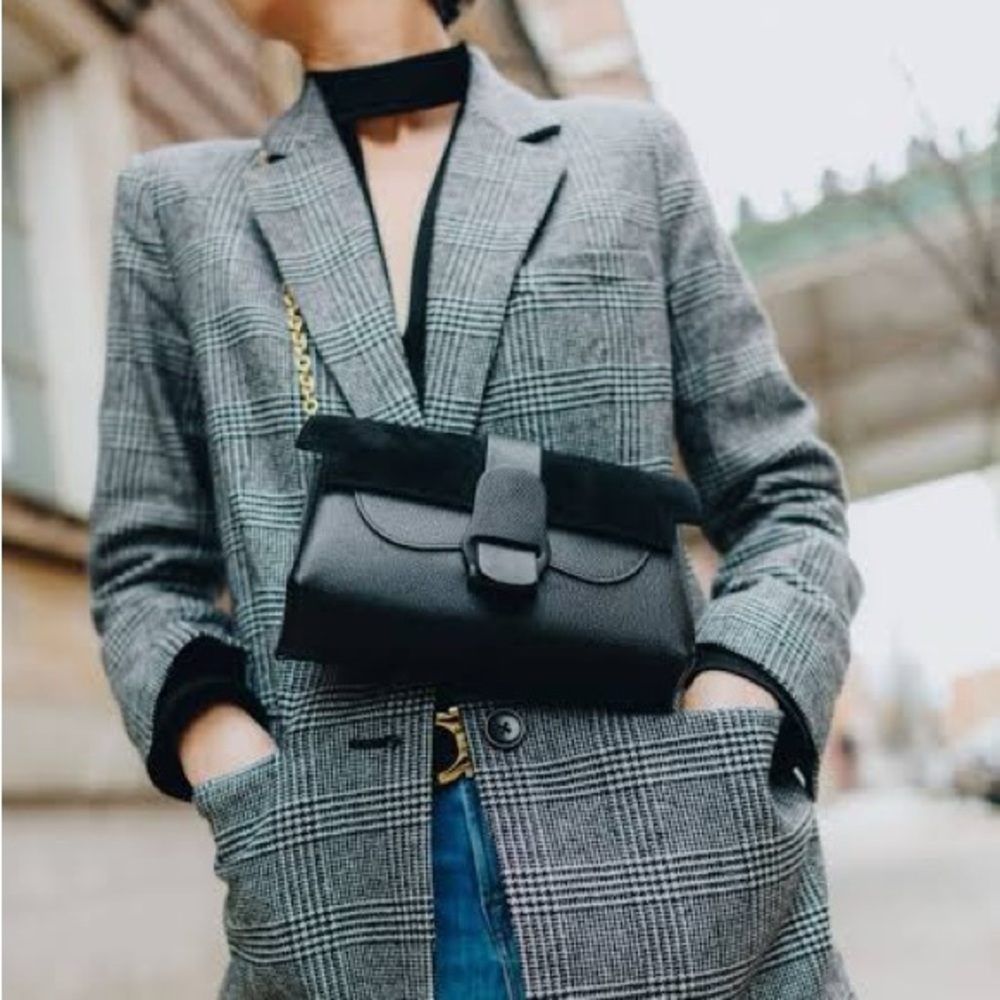 Senreve Aria Belt Bag Noir Mimosa